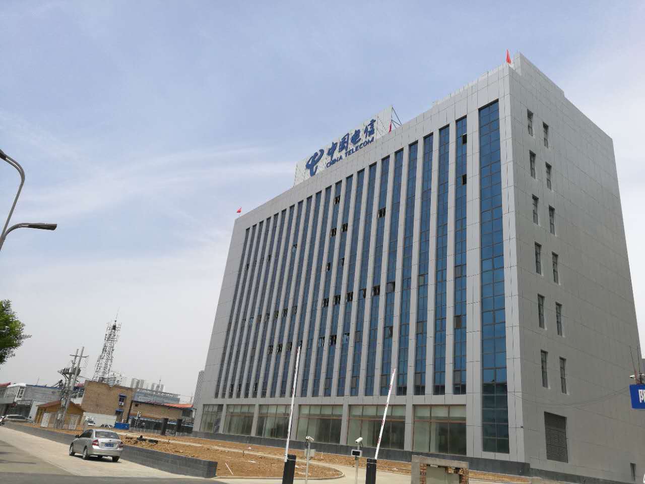 2023年2月我司為中國電信太原算力中心提供分區講解系統「鷹米講解」<